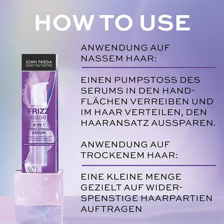 Immagine prodotto John Frieda Frizz Ease - Original Extra Strong 4 in 1 Serum (50 ml)
