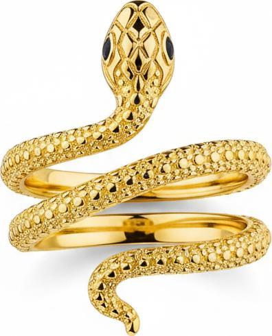 Immagine prodotto Thomas Sabo Anello del serpente Romantico (52, 925 Argento)
