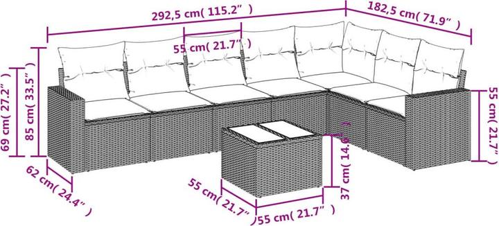 Produktbild vidaXL Alonso