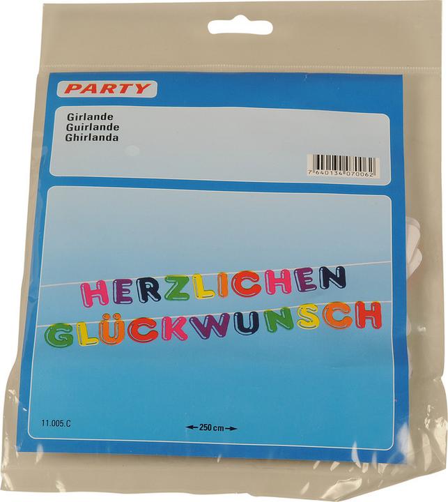 Produktbild Party Text-Girlande (1 Stk.)