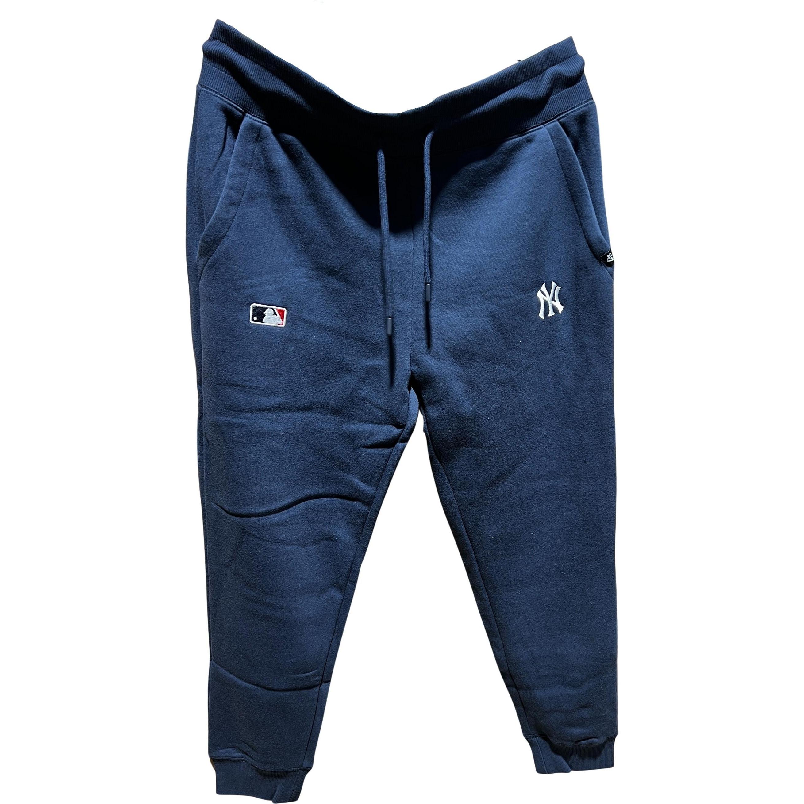 47 Brand, Herren, Sporthose, jogging mb new york yankees base runer emb burns (L), Blau, L