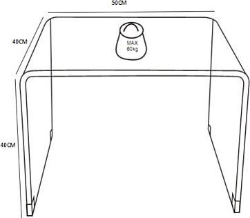 Image du produit Vente-unique Suzana (50 x 40 x 40 cm)