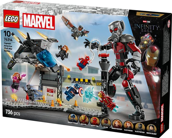 Produktbild LEGO Captain America: Civil War Actionduell (LEGO Marvel)