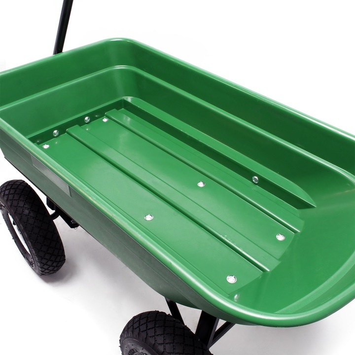 Produktbild Wiltec Gartenwagen Kippfunktion 200kg Handwagen 50l Bollerwagen Transportwagen
