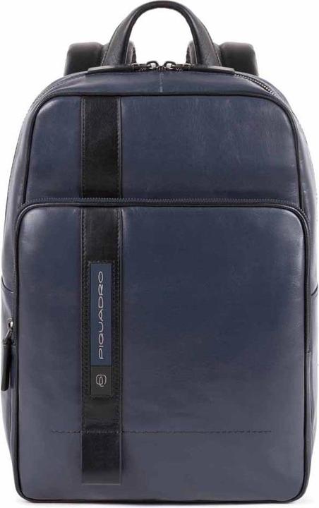 Actual product image Piquadro Small laptop backpack with iPad®mini compartment (13 l)