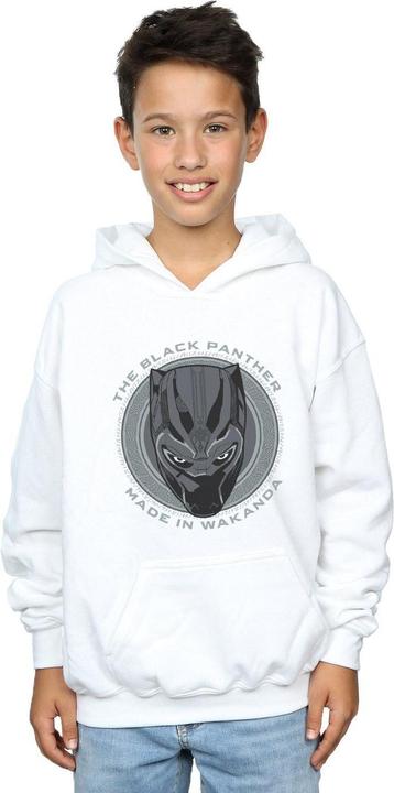 Immagine prodotto Black Panther Made in Wakanda Felpa con Cappuccio Ragazzi (116)