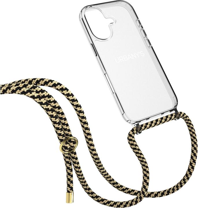 Actual product image Urbany's Necklace Case BLACKBERRY MUFFIN iPhone 17 Silber Ring