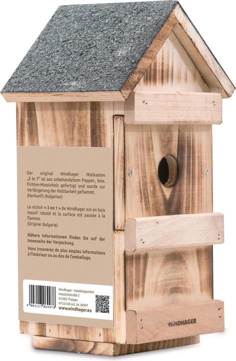 Produktbild Windhager Nistkasten 3 in 1