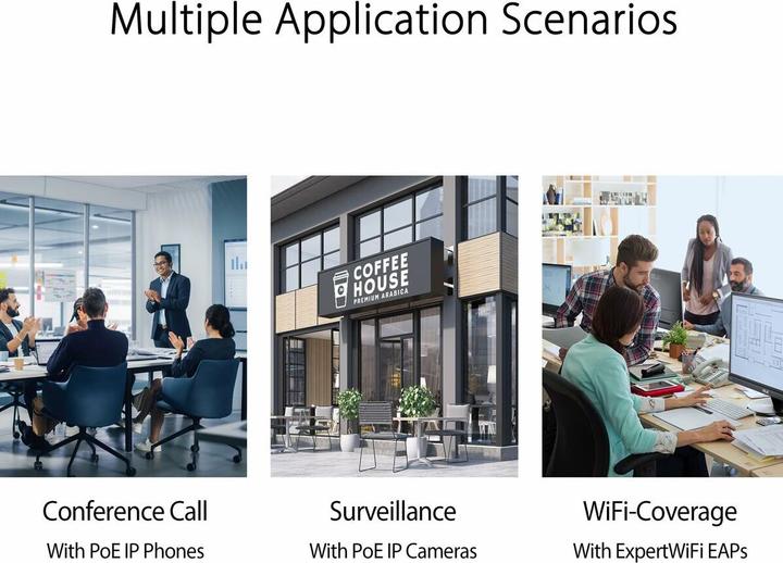 Actual product image ASUS WL-Router EBP15 (5 ports)