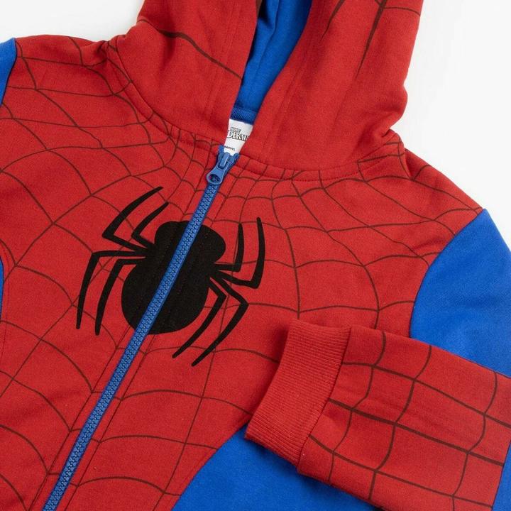 Produktbild Spiderman Spider-Man Jungen Sweater Mit Kapuze Rot (140)
