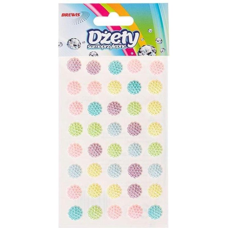 Brewis Selbstklebende Strasssteine ​​40 Stk