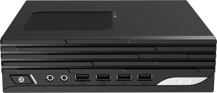 Actual product image MSI PC I3 8GB 512GB SSD FREEDOS MFF I3-13100 H610 65W BT WIFI 120W (Intel Core i3-13100, 8 GB, 512 GB, UHD Graphics 730)