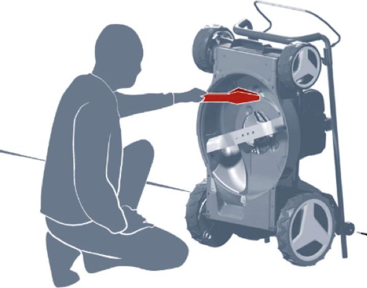 Actual product image Einhell GP-CM 36/47 S HW Li (Rechargeable battery operated)