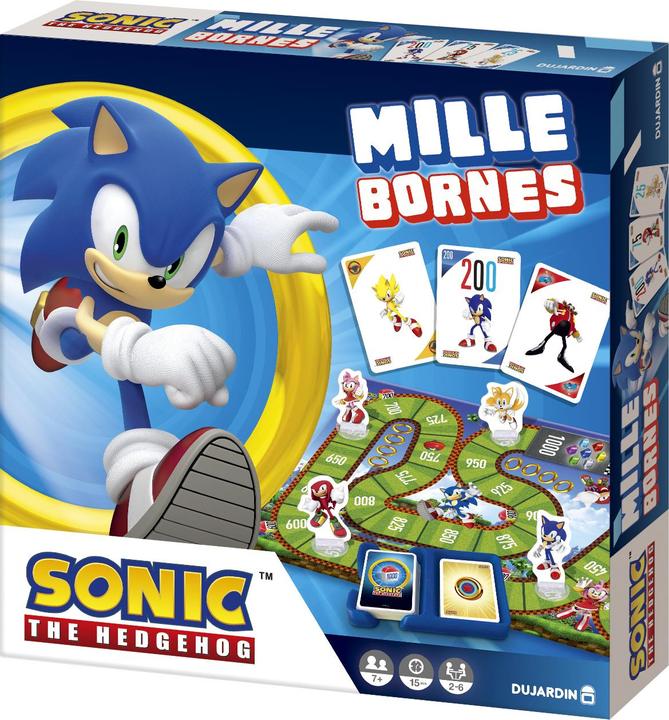 Produktbild Dujardin Mille Bornes SONIC (Französisch, 2 - 6 Spieler)