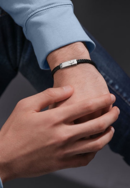 Image du produit Police Herren Intersect Schwarz (Acier inoxydable)