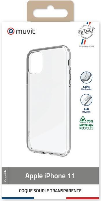 Image du produit Muvit Étui de protection pour iPhone 11 recyclé (Apple iPhone 11)