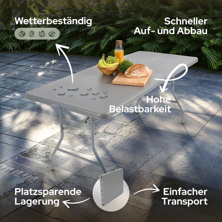 Produktbild Arebos Gartentisch (74 cm)