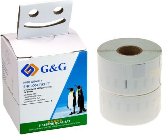 G&G Etiketten 36 x 89 mm 1 st. BM-D-G-99012 Adresetiketten (3.60 cm)