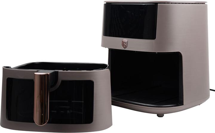 Image du produit BerlingerHaus Friteuse à air chaud avec 8 programmes de cuisson et fonction de maintien au chaud, 8l, taupe