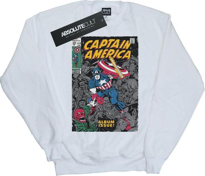 Produktbild Captain America Album Issue Cover Sweatshirt Jungen (116)