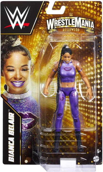Actual product image Mattel WWE WrestleMania Action Figure Bianca Belair 15 cm