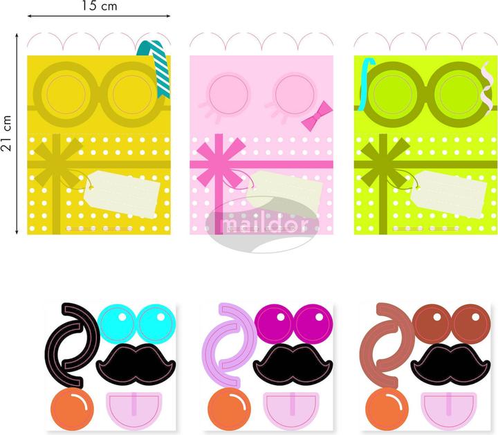 Image du produit Maildor Pochette créative, Cartes d'invitation - Multicolore