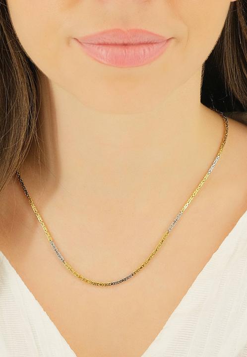 Image du produit Muau Collier royal (750, Or blanc, Or jaune 18 carats, 45 cm)