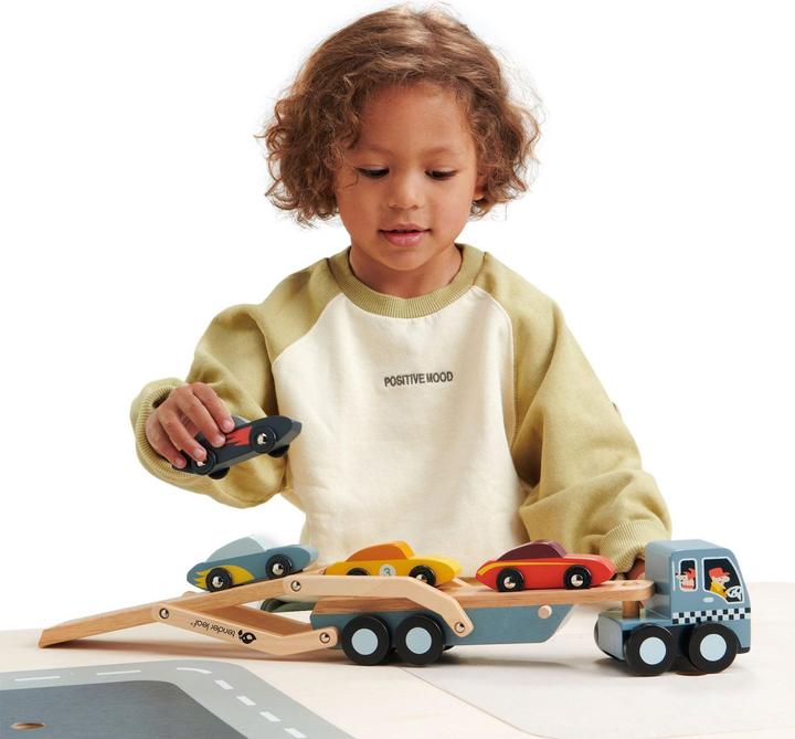 Actual product image Tender Leaf Toys Car Transporter