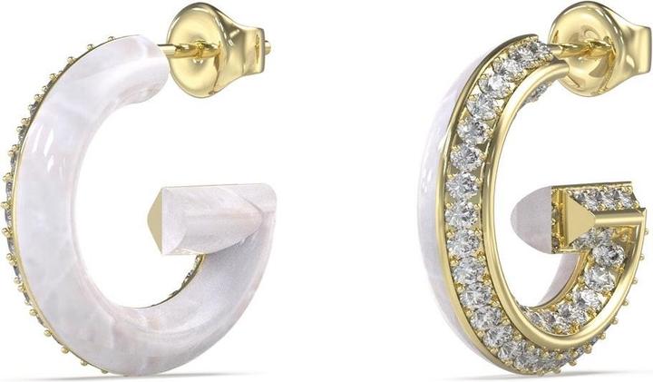 Immagine prodotto Guess G Crystal Ohrringe (Acciaio, Acciaio inossidabile, Madreperla)