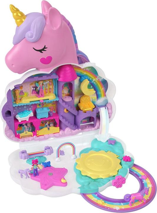 Immagine prodotto Polly Pocket Scatola del gioco dei capelli di unicorno
