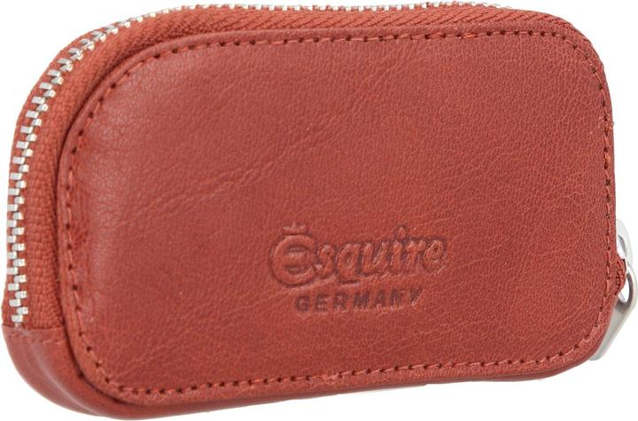 Actual product image Esquire Toscana leather key case 9.5 cm