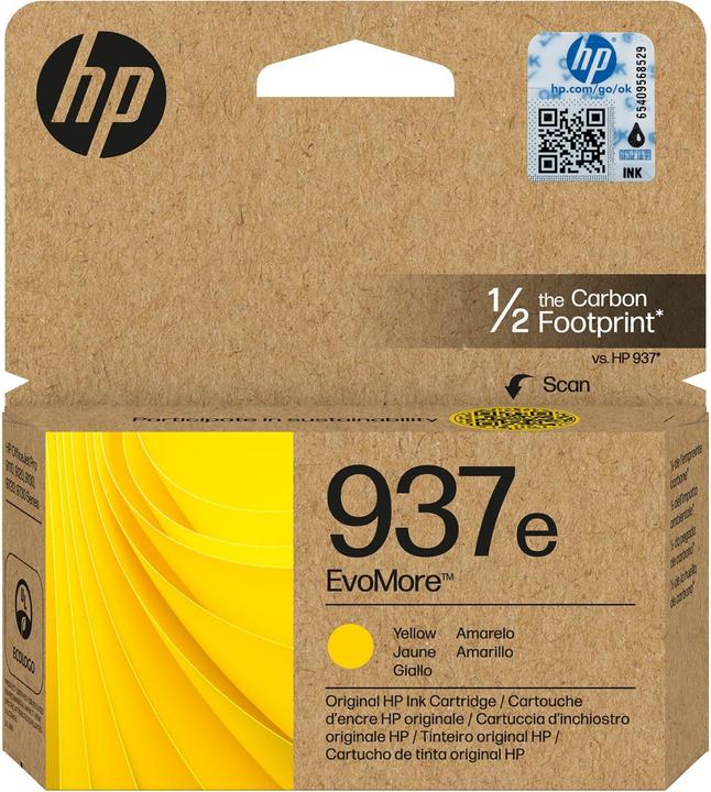 Actual product image HP 4S6W8NE#CE1 937e EvoMore OJ PRO Ink yellow 1650pages (Y)