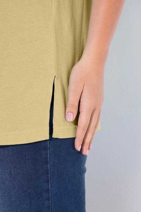 Actual product image Ulla Popken Basic Short Sleeve Tee (50, 52)