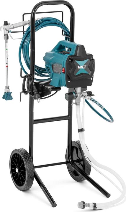 MSW Airless Paint Sprayer - 1.4 l/min - 200 bar - 15 m hose - mobile