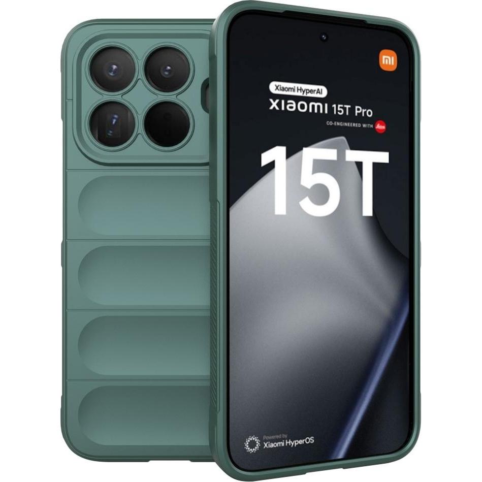 Screenguard CloudCase Xiaomi 15T Pro Hülle (Xiaomi 15T Pro), Cover smartphone, Verde