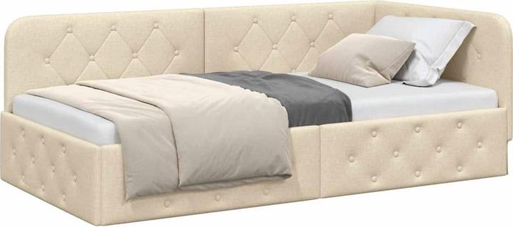 Image du produit vidaXL Eckbettgestell (90 x 190 cm)