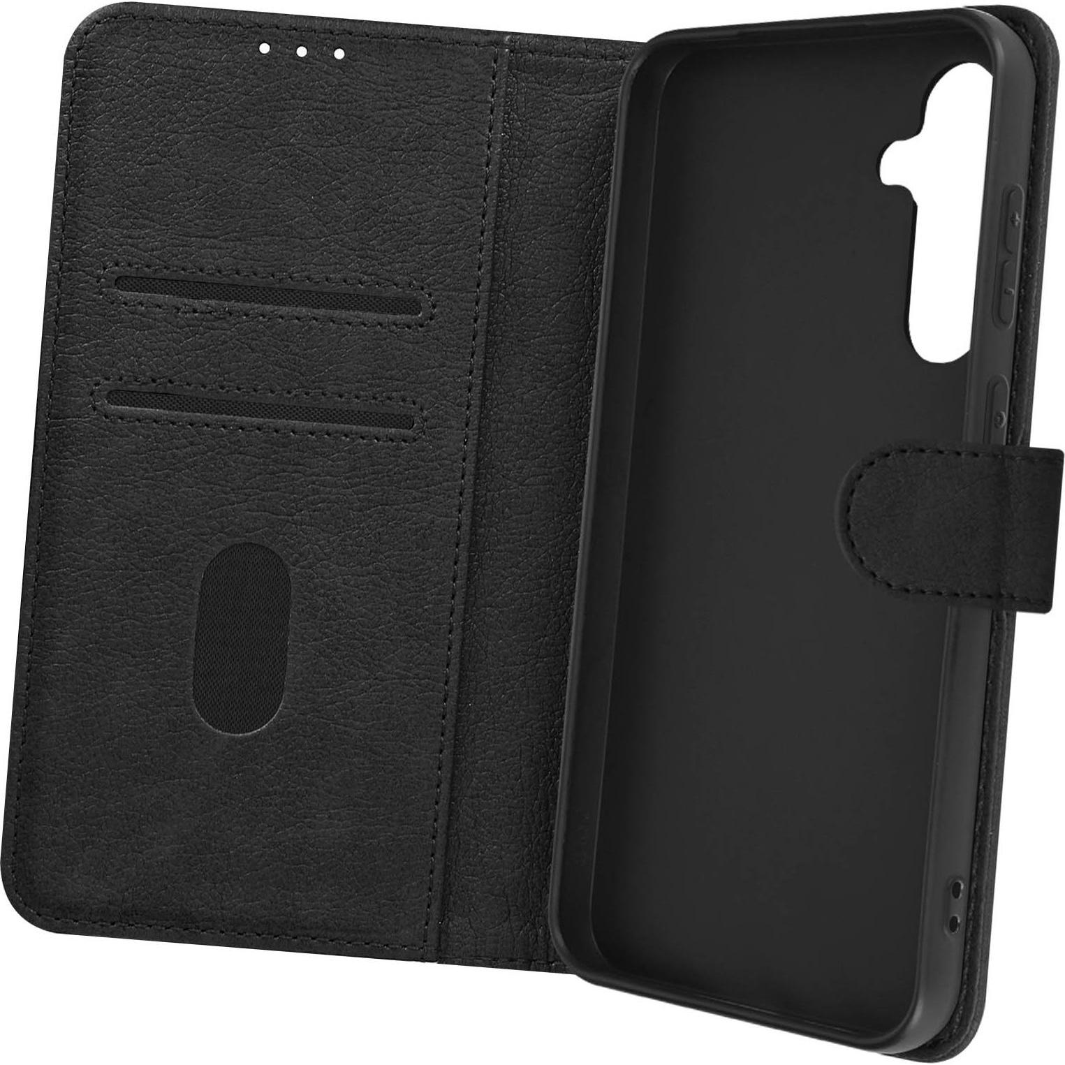 Avizar Chesterfield Series (Samsung Galaxy S23 FE), Smartphone Hülle, Schwarz