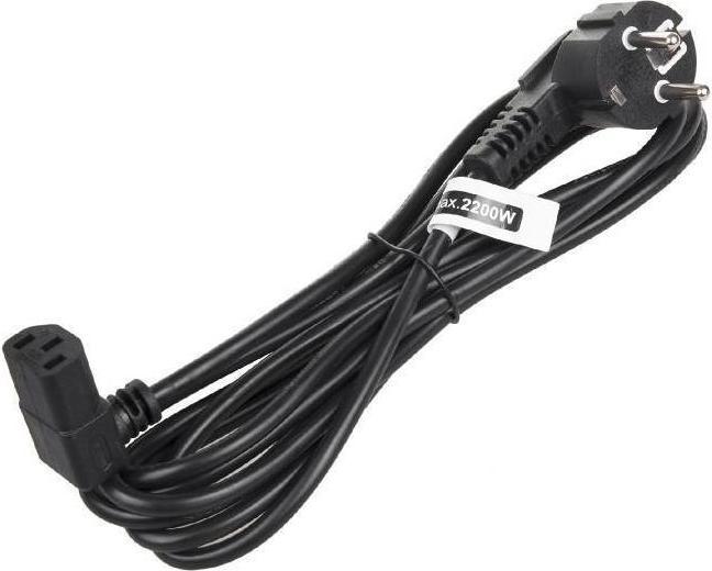 Immagine prodotto Maclean MCTV-854 - Cavo di rete, angolato, 3 poli, spina UE, 3 m (3 m)