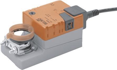 Actual product image Belimo Damper motor LMC230A-F, AC 230 V, on/off or 3-point control, 5 Nm, running time 35 sec, pre-wired