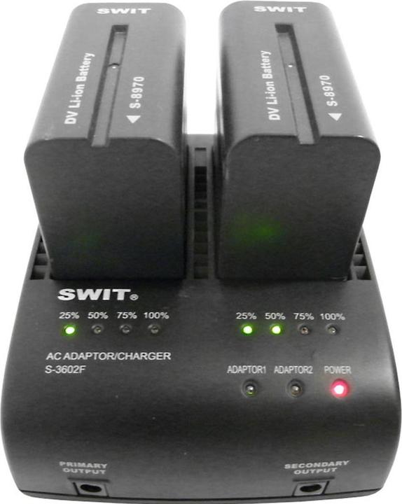 Produktbild Swit Ladegerät für NP-F970 / 770 (Kamera Akku Ladegerät)