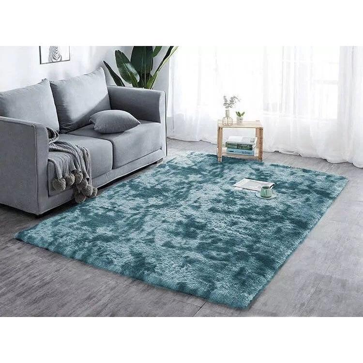 Strado, Tappeto, Tappeto Ombre Shaggy 200x200 OmbreNavy (blu scuro) universale (200 x 200 cm)
