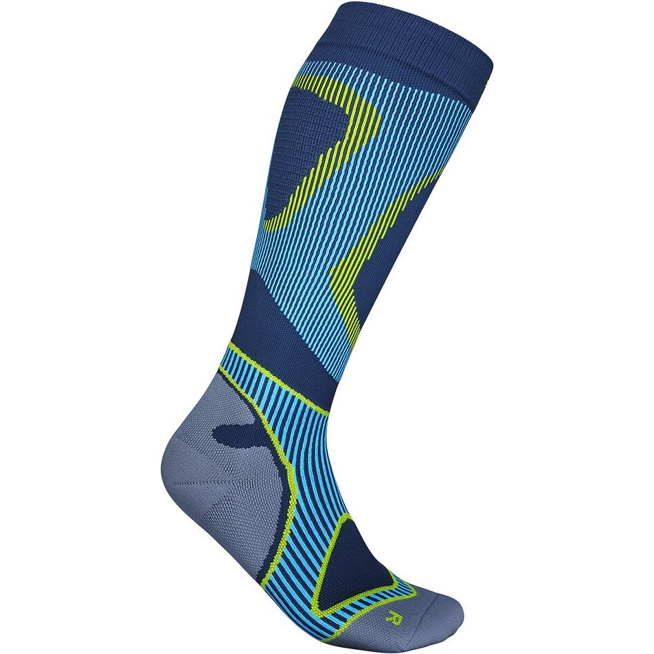Bauerfeind, Herren, Sportsocken, Run Performance Compression (44 - 46), Blau