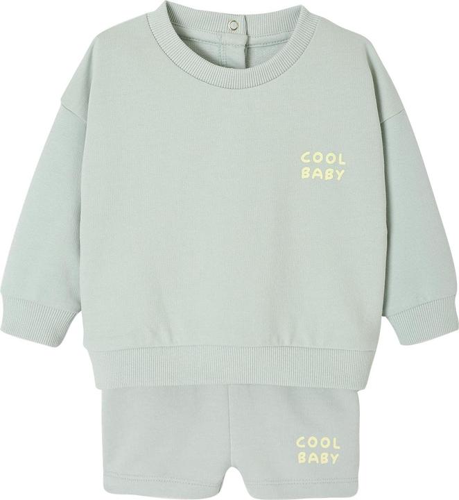 Actual product image Vertbaudet Baby-Set: Sweatshirt & Shorts, mit Recycling-Polyester (62)