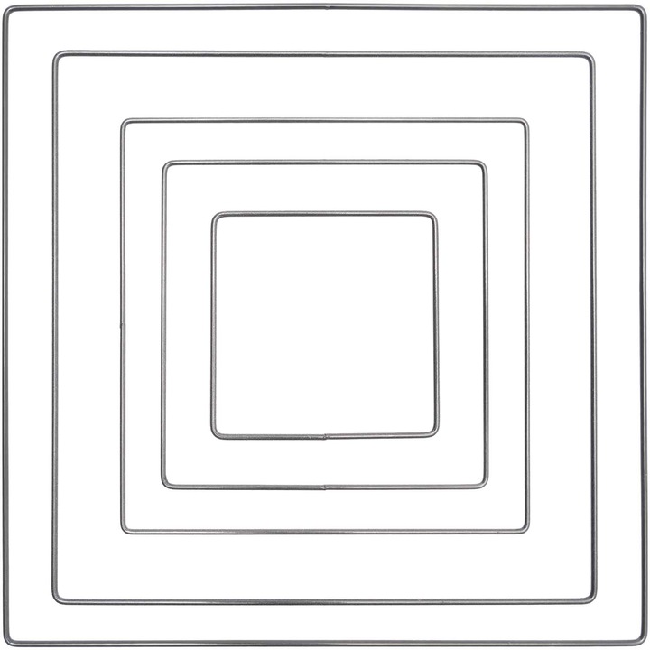 Immagine prodotto Rico Design Metallo quadrato 15 cm antracite 1 pezzo