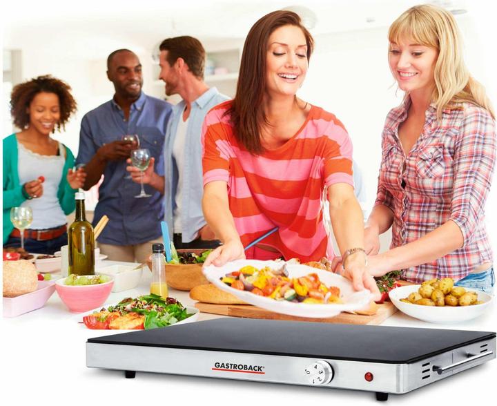 Actual product image Gastroback Hotplate design