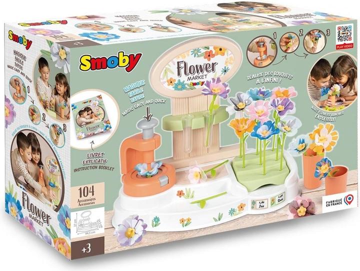 Image du produit Smoby Marché aux fleurs de Krativset