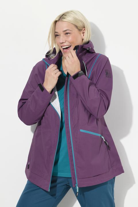 Produktbild Ulla Popken Funktionsjacke, wasserdicht, 2-Wege-Zipper, Reflektor (42, 44)