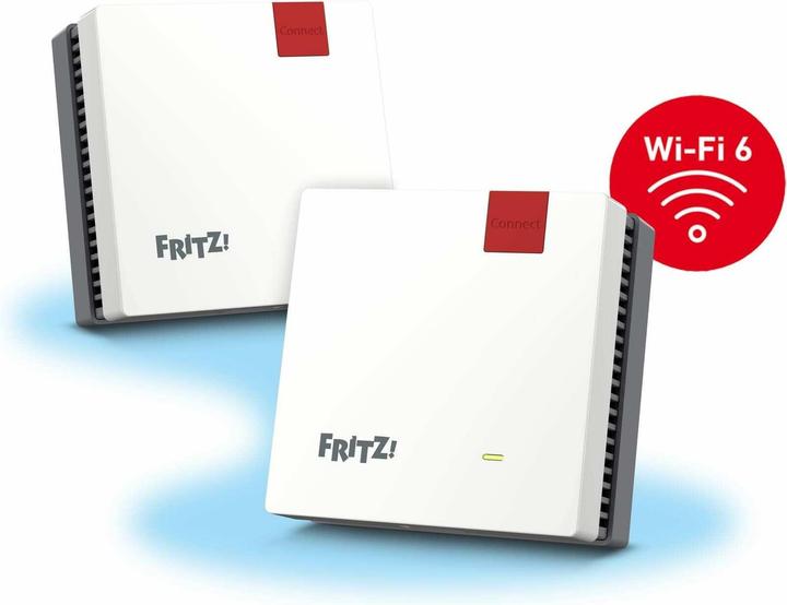 Produktbild FRITZ! Repeater 1200 AX (Mesh Wi-Fi Extender 1600) int. (2400 Mbit/s, 600 Mbit/s)