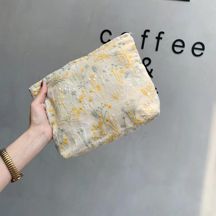 Only-Bags.Store Grosses Fassungsvermögen Waschtasche Kupplung Kosmetiktasche Beutel Multifunktionale tragbare