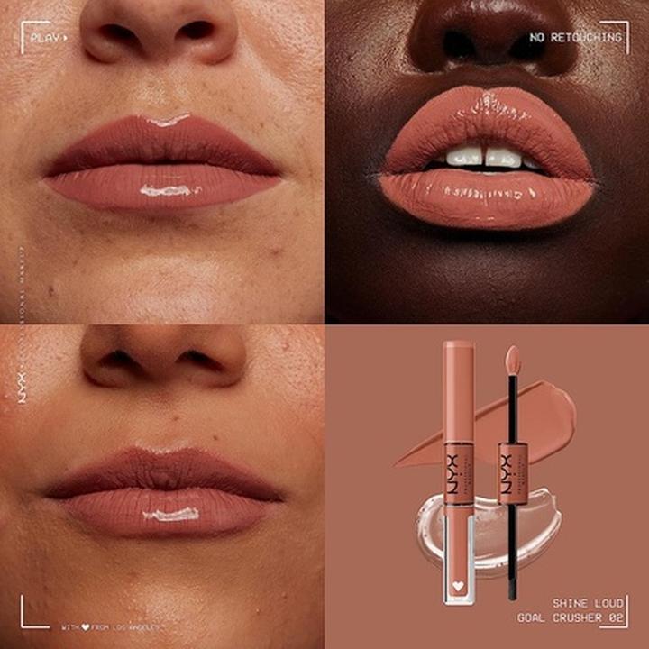 Actual product image NYX Professional Make-Up Shine Loud (2 Goal Crusher)